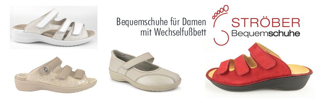 Warme Schuhfarben für Frühjahr und Sommer 2021: Die Bequemschuhe für Damen von Ströber mit bequemer Fußbettung und weichem Material