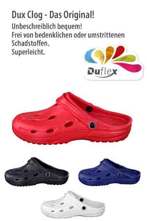 Dux Clog - Das Original aus Duflex