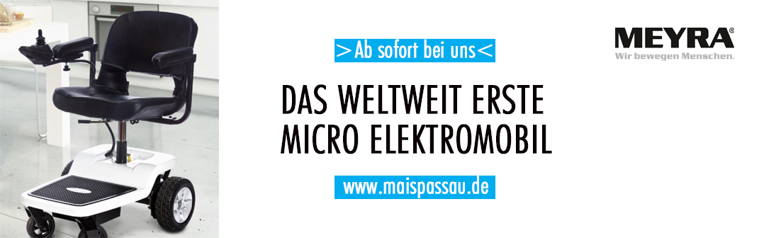 Das weltweit erste micro Elektromobil. Myra. Jetzt bei uns erhältlich